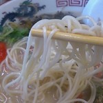 長浜ラーメン長浜一番 - 麺