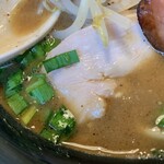 Bonito Soup Noodle RAIK - みそのかつお 鶏ももチャーシュー