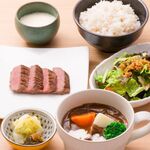 Sendai Gyuutan Ke Yaki - 上たん焼き(ハーフ)＆シチューセット