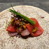 IAKU  - 氷見寒ブリ 紅芯大根 大葉ソース