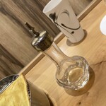 てんぷら 下村 - ブランディを振りかけて