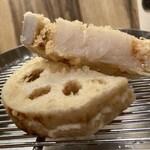 てんぷら 下村 - 中までしっかり熱々