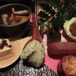 雪月風花 本店 - お通し八寸