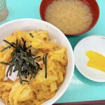 旭川医科大学食堂 - かき揚げ丼