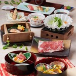 和食しゃぶしゃぶ かごの屋 - 料理写真: