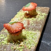 十皿 - 苺のフォアグラムース