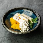 Cassata and mango ice cream