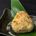Grilled rice balls with flying fish Onigiri