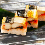 Mentaiko mackerel Sushi