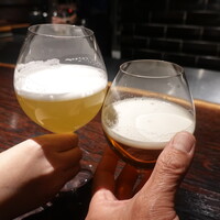 YAKITORI 燃 es - 最初はビールでかんぱ～い♪