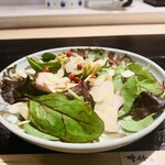 うなぎ時任 - ② 鰻燻製サラダ