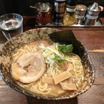 麺や　すする - 濃厚魚介ラーメン¥1080＋大盛¥180