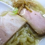 くじら食堂 - 塩らー麺　チャーシュー