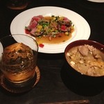 ワンアンドオンリー - 夜のランチです。