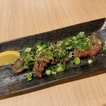 Okonomiyaki Yutori - ネギ塩牛タン(1,068円)