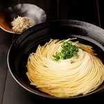 Goto udon with chin soup stock