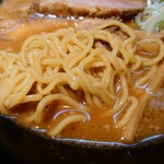 さっぽろラーメン 桑名 - "桑名"オーダーの"西山製麺"。