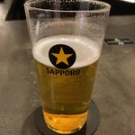 Sapporo Namabiru Kuro Raberu Za Ba - 一気にゴクリ
