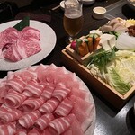 銀座しゃぶ輝 黒毛和牛しゃぶしゃぶ・すき焼き専門店 - 