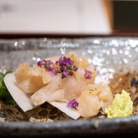 馳走 啐啄一十  - 2024.2 下関産本ミル貝お造り 本わさび 土佐酢 キプロス塩