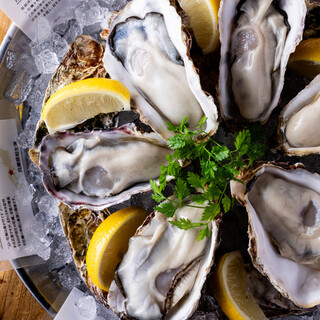 Completely sterile fresh oysters sourced from all over the country