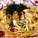 五右衛門 - 料理写真:広島県産牡蠣と帆立のペペロンチーノ