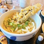 ふるかわうどん - なす天うどんにしています(＊´д｀)