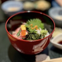 お料理 とみやま - 本日の海鮮丼御膳