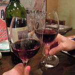 炭火焼酒亭ローリンストーン - 乾杯