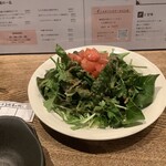 炭や吟蔵 - 有機野菜のサラダ