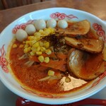 麺カフェ ひまわり - 閻魔