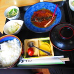 お食事処 河童 - 日替わりワンコインランチ・鯖味噌定食　５００円（税込）【２０２３年３月】