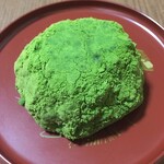 有限会社行森商店 - 手づくり おはぎ 抹茶   140円なり