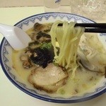 山の田 太平楽 - 加水率高めのモッチリ麺