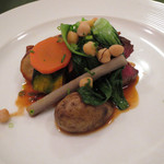 南フランス料理 パスティス - 友人は笑顔で合格点のフィレ肉。