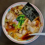 青島食堂 - 青島チャーシュー麺大盛