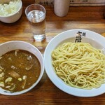 麺 高はし - 半肉入りつけそば ¥950