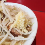 ラーメン二郎 - ニンニク少し