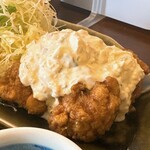 Gyo san tei - ちきん南蛮定食（1200円）