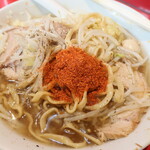 ラーメン二郎 - 一味投下～♪