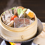 鯛とお酒 咲咲 - 鯛のせいろ蒸し