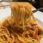 カプリチョーザ - ▪️トマトとニンニクスパゲッティ¥1.230→¥615
      ▪️チーズ入ライスコロッケ¥880
      　※キャッシュレス決済可