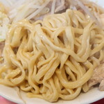 ラーメン二郎 - 麺