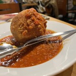 カプリチョーザ - ▪️トマトとニンニクスパゲッティ¥1.230→¥615
      ▪️チーズ入ライスコロッケ¥880
      　※キャッシュレス決済可