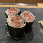 いおり - ◉ トロ鉄火巻き　1,200円（6貫）