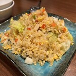 Bashamichi Eito - カニとアワビがゴロゴロ入った特選海鮮入り炒飯♡