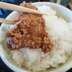 かつ膳 - 下味がしっかりついたから揚げはごはんがすすみます♪
