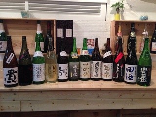 toto bar - 厳選日本酒❗️全て美味☻