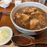 そば処 まるみなみ - かしわそば