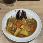 Koko Ichibanya - グランドマザーカレー（１辛、150g）、ハーフなす